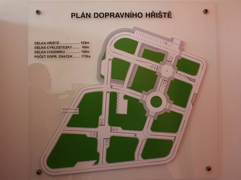 Moderní výukové centrum dopravní výchovy v Havířově-Šumbarku. 