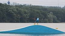 Mezinárodní závody ve wakeboardingu Blackcomb.cz Community Wake Cup, Ski & Wake Park Těrlicko, 17. července 2021.