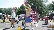 CrossFit závody Superior 14 Summer Games 2015 na letním koupališti v Havířově