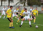 Zápas dubnového 16. kola fotbalové divize F Dětmarovice - MFK Karviná B 1:4.
