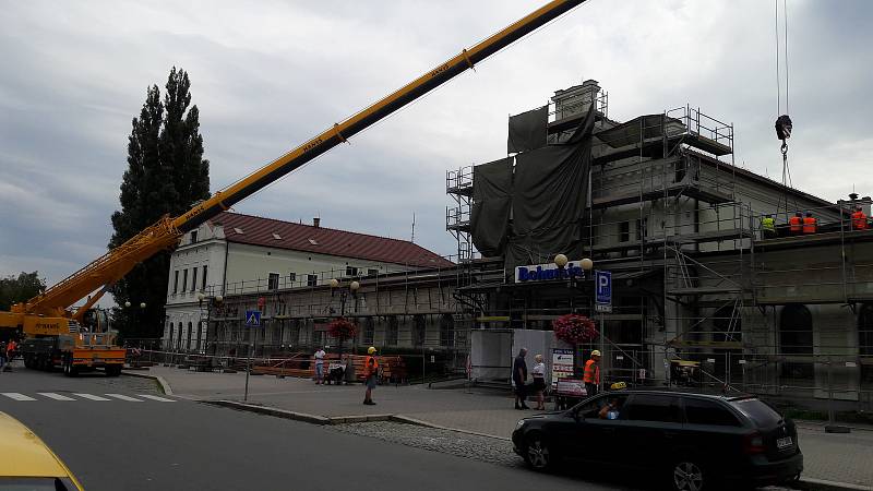 Rekonstrukce vlakového nádraží v Bohumíně.