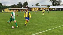 Zápas 7. kola fotbalové I.A třídy, skupiny B, Stonava - Staré Město 4:0.