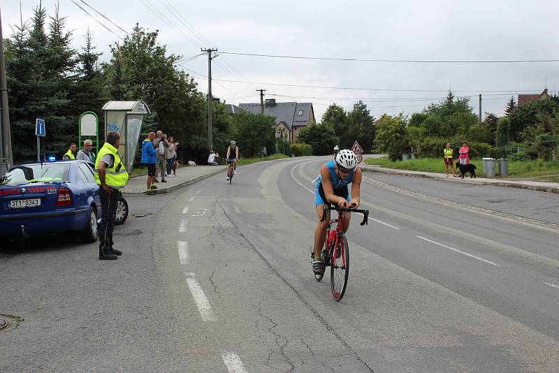 Albrechtický sprint triatlon 2017.