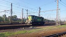 V Bohumíně se srazily dva vlaky, 27. června 2022.