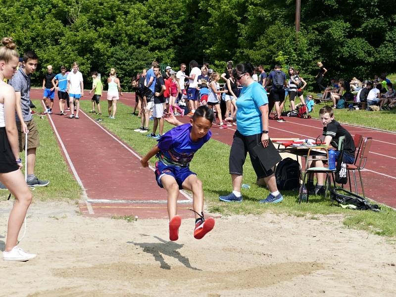 Krajské finále Sazka olympijského víceboje v Havířově.