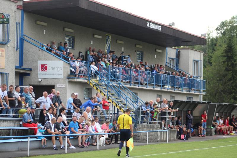 Dětmarovice (v modrém) - Šenov 0:0.