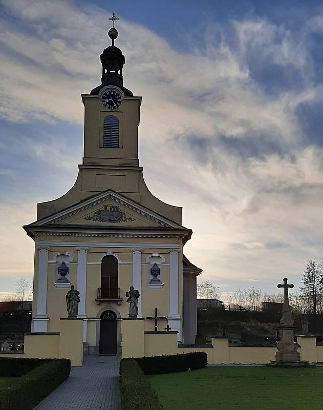 Ropice. Kostel Zvěstování Panny Marie.