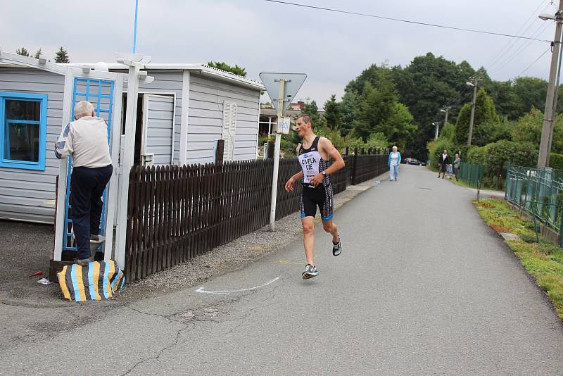 Albrechtický sprint triatlon 2017.