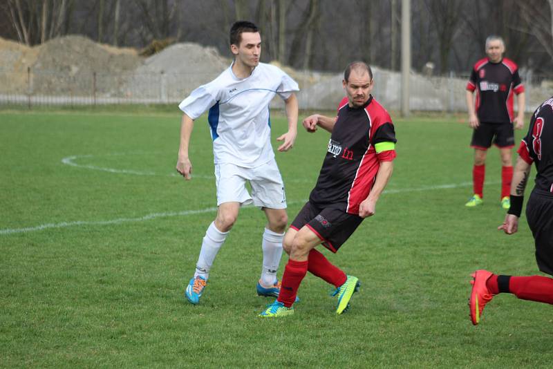 Derby mezi Těrlickem a Slovanem Havířov nabídlo zajímavý fotbal a osm branek.