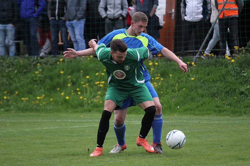 Horní Bludovice (v zeleném) přehrály na domácím hřišti Gascontrol Havířov 3:1.