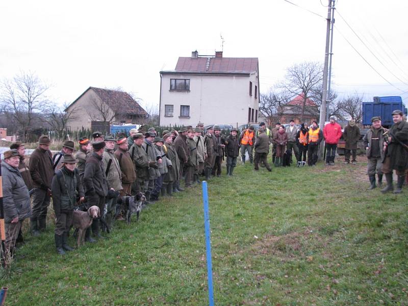 Myslivecký hon v Havířově. 