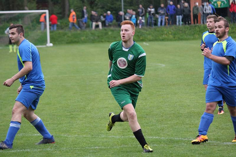 Horní Bludovice (v zeleném) přehrály na domácím hřišti Gascontrol Havířov 3:1.