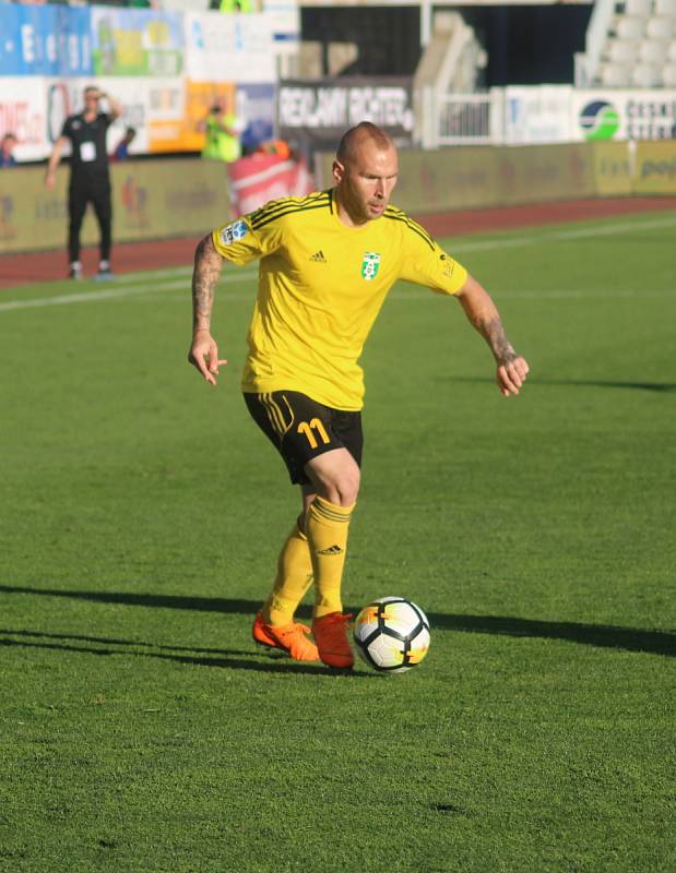 Jablonec (v zeleném) - Karviná 2:1.