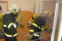 Požární cvičení v havířovské nemocnici