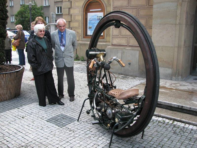 Ukázka historických motocyklů