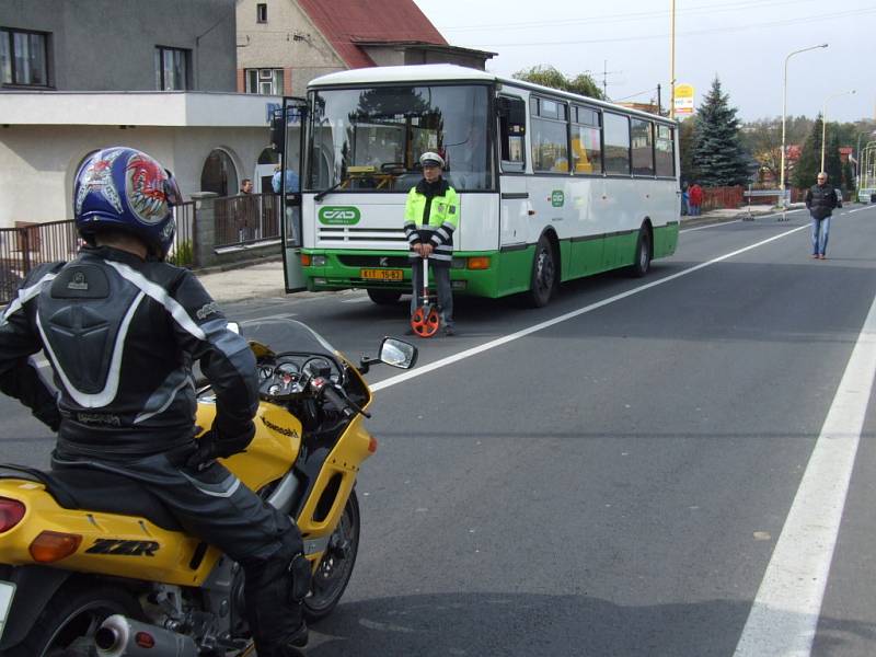 Rekonstrukce tragické dopravní nehody