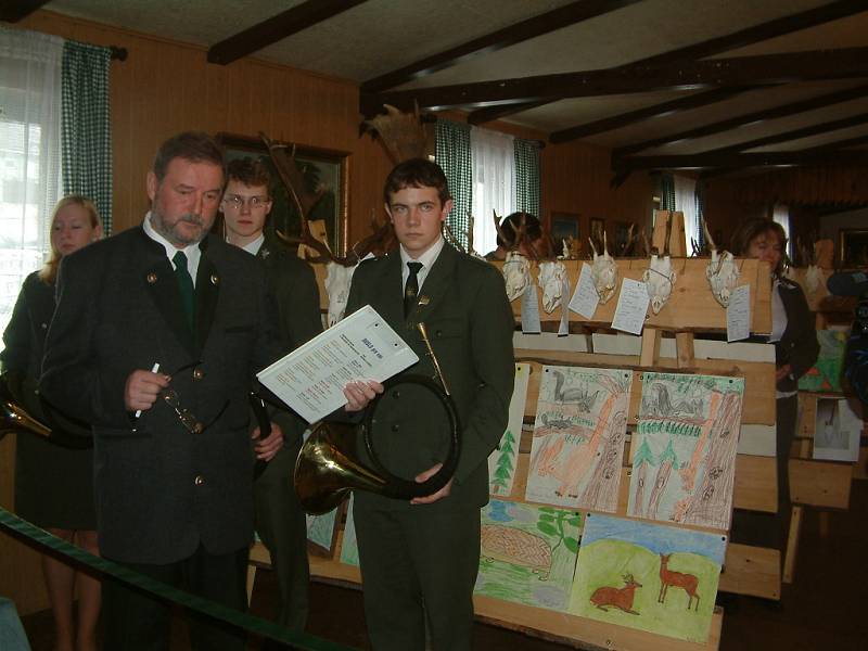 Výstava trofejí v Horních Bludovicích