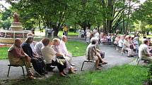 Promenádní koncert v parku u Radosti