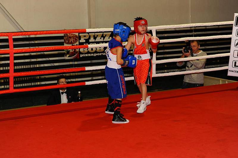 Krajská liga mládeže boxu v Ostravě-Porubě.