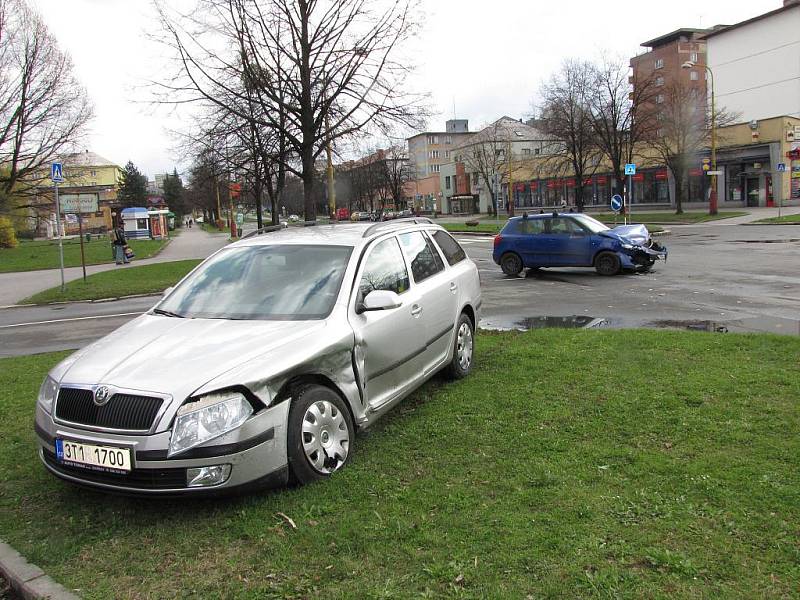 Nehoda zaviněná nedáním přednosti v jízdě