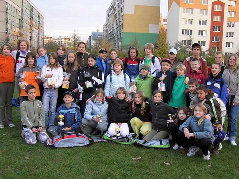 Družstvo ZŠ Marušky Kudeříkové.