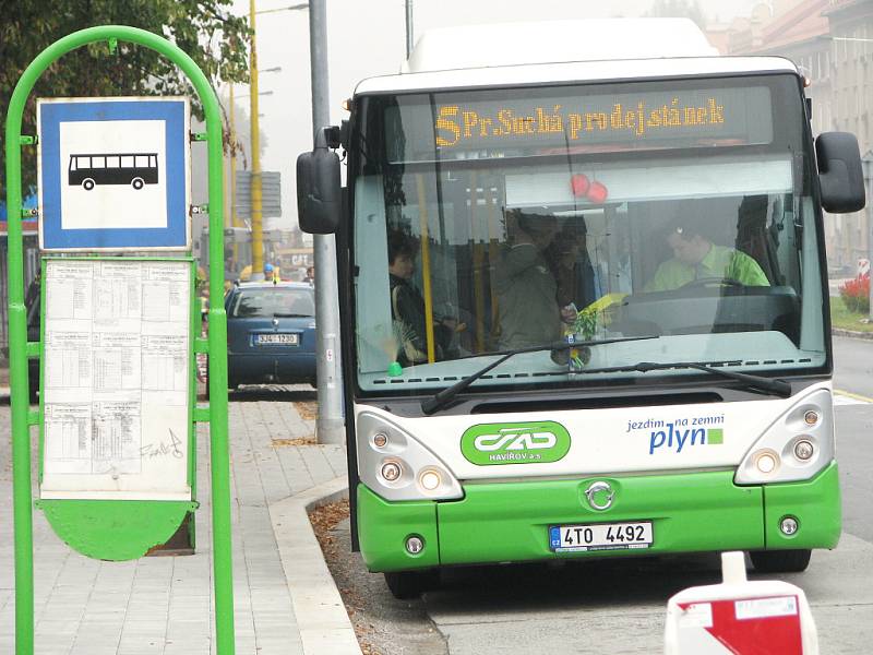 Ekologický autobus s pohonem na zemní plyn