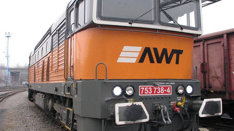 Dieselová lokomotiva řady 753 ve službách společnosti AWT