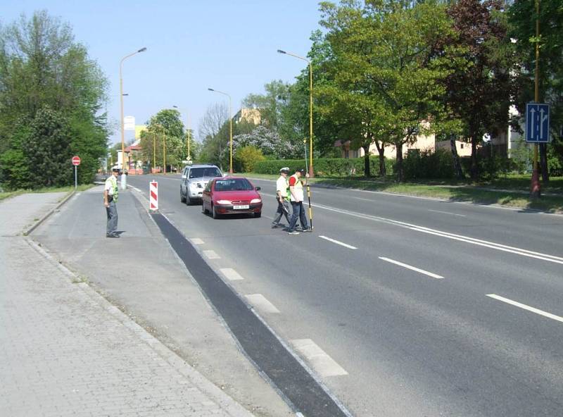 Rekonstrukce nehody v Havířově pod Bludovickým kopcem