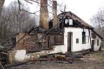 Požár rodinného domu v Horních Bludovicích