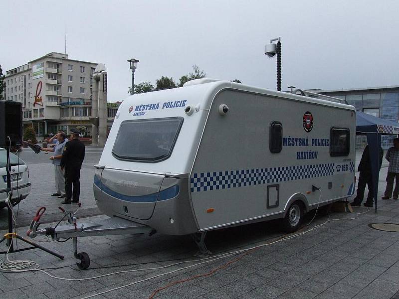 Mobilní služebna Městské policie v Havířově