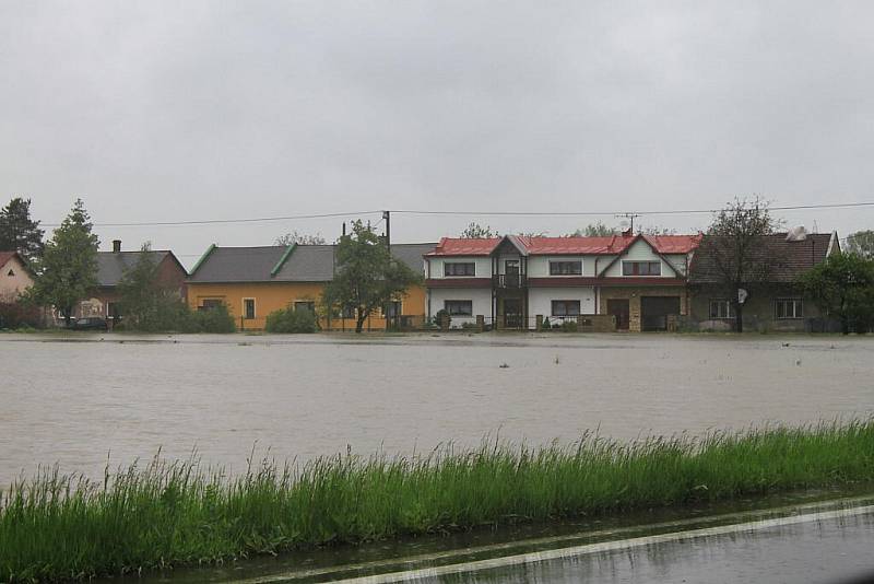 Záplavové ohrožení v Bohumíně