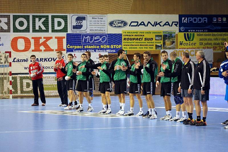 Karviná - Resita 29:28 - odveta Poháru EHF.