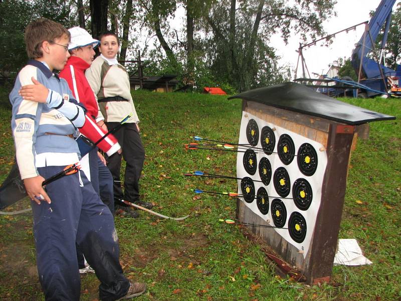 Terénní lukostřelba v Šenově