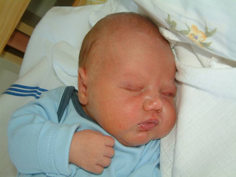 Dominik Zajac, 21. června 2008, Havířov, váha: 3,4 kg, míra: 50 cm