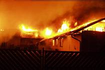Požár ubytovny ve Stonavě