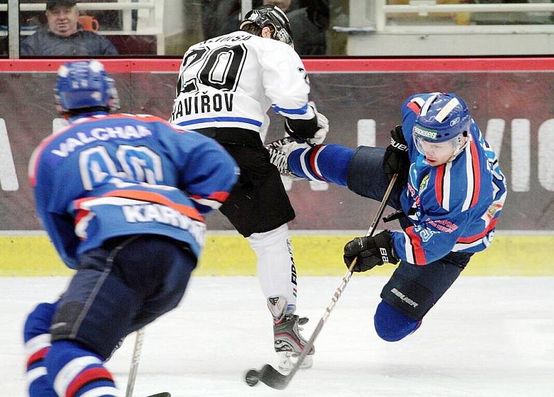 Po porážce s Karvinou dokázali hokejisté Havířova zase zabrat a vyhráli znovu na ledě Prostějova.