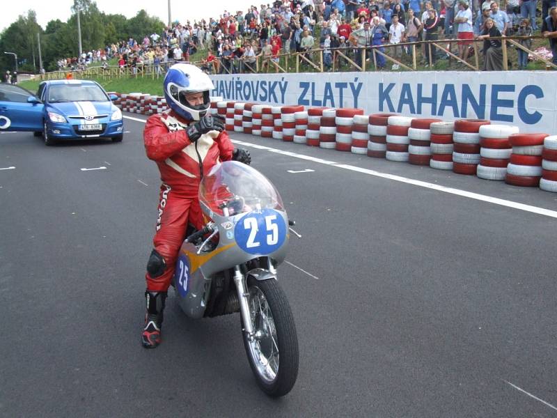 Havířovský zlatý kahanec 2008, Těrlický okruh, nedělní závody