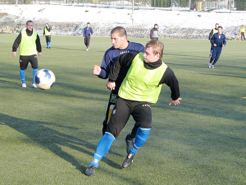 Fotbalisté Havířova pokračují v zimní příípravě.