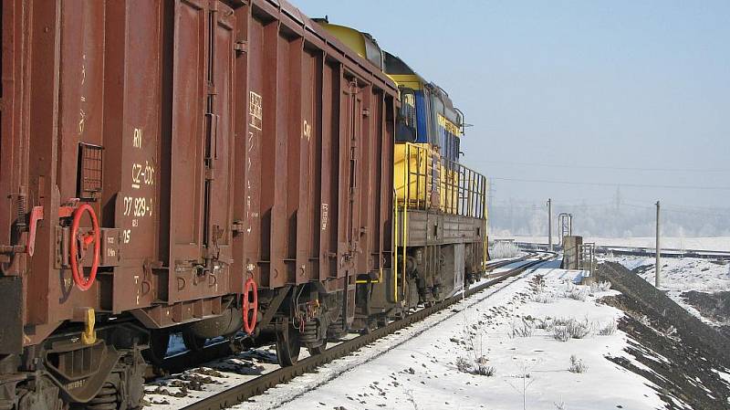 Nákladní vlaky přepravují na Ostravsku tisíce tun uhlí 
