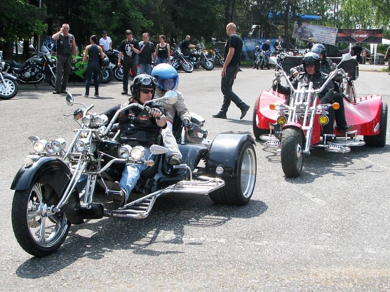 Na své si při setkání strojů značky Harley–Davidson přišli motorkáři i všichni přihlížející.