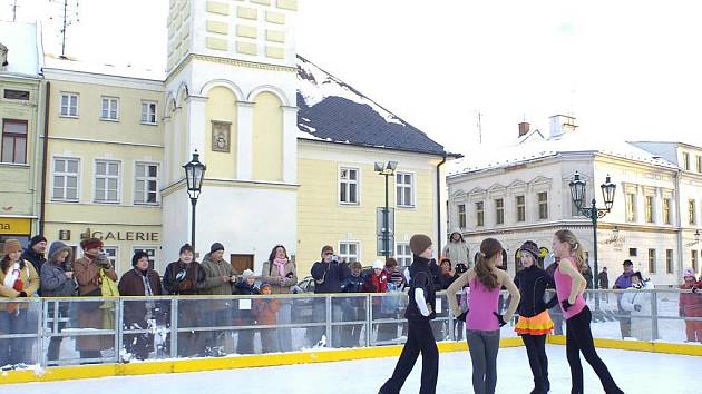 Kluziště na fryštátském náměstí