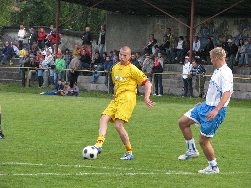 Fotbalová exhibice v Petřvaldě