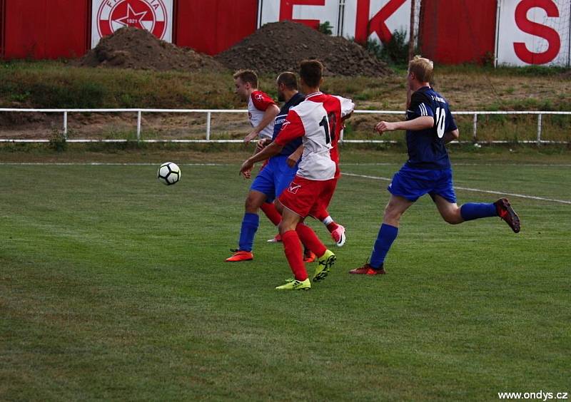 FK Slavia Opava - TJ Vřesina 1:2 (1:2).