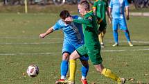 Zápas 10. kola krajského přeboru Oldřišov - Dolní Datyně 0:1.