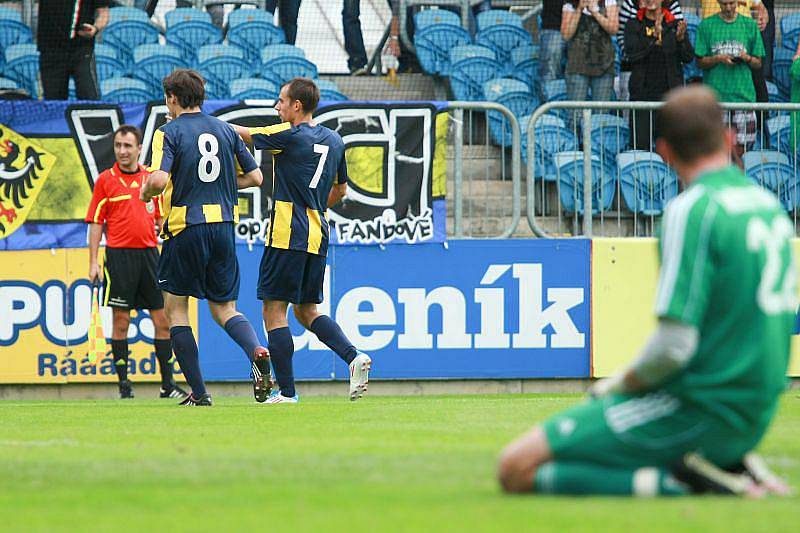 Slezský FC Opava - FK Fotbal Třinec 2:2, na penalty 3:2