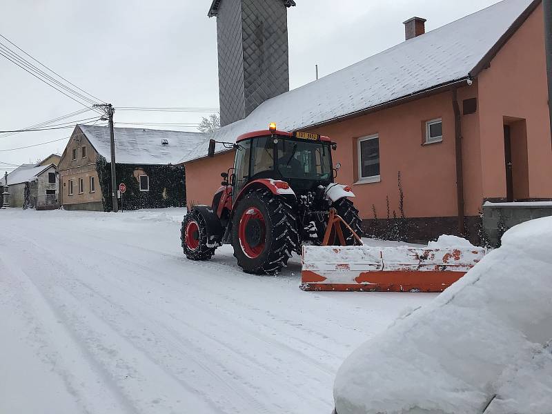 Zima na Opavsku a Vítkovsku