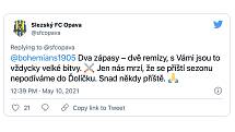 Fotbalová Opava se svým soupeři stylově rozloučila