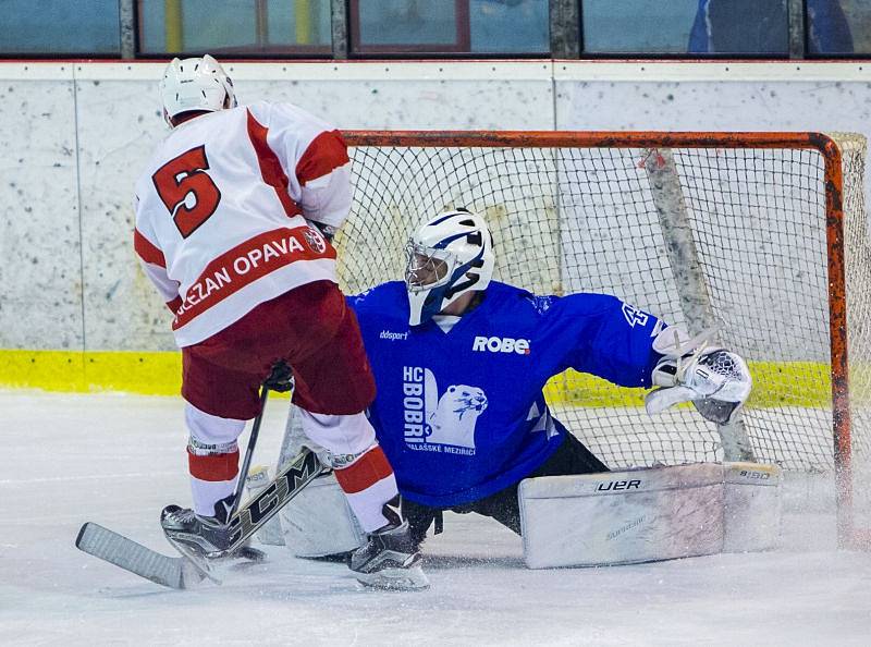 Hokejový klub Opava – HC Bobři Valašské Meziříčí 3:4 po nájezdech