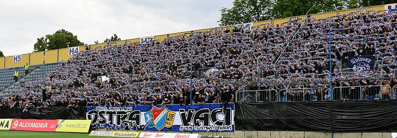 Utkání 4. kola první fotbalové ligy: SFC Opava - Baník Ostrava, 2. srpna 2019 v Opavě.