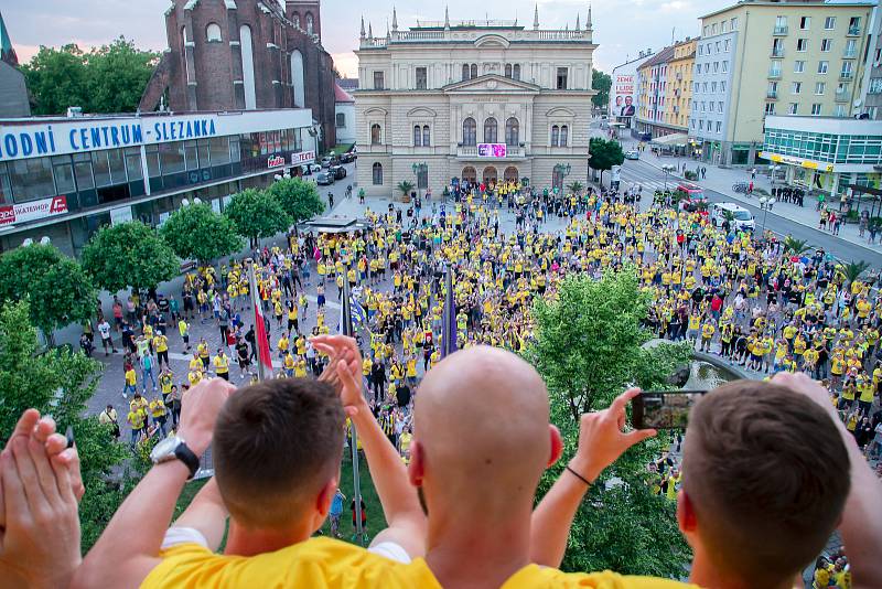 Oslavy SFC na radnici.